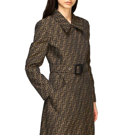 fendi vest dress|fendi women' s trench coats.